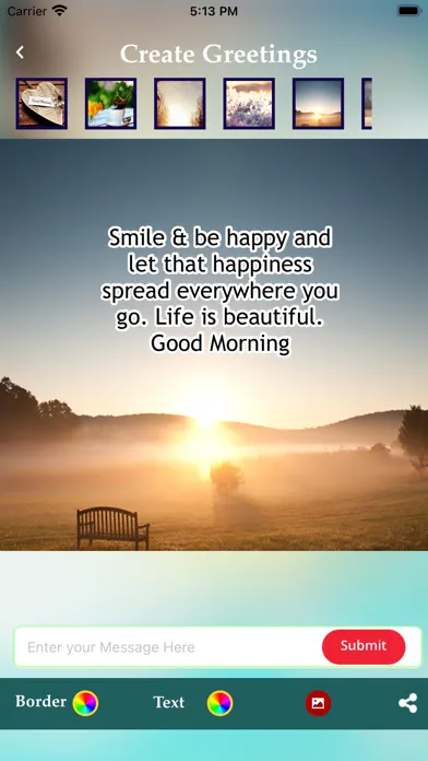 Capturas de pantalla de Good Morning Wishes Greetings