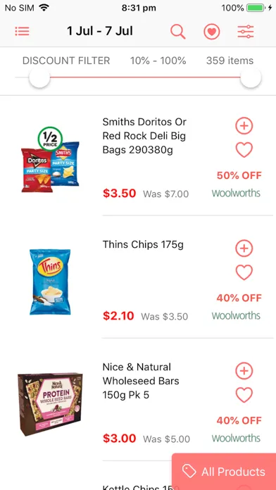 Capturas de tela do Price Off - Groceries Discount