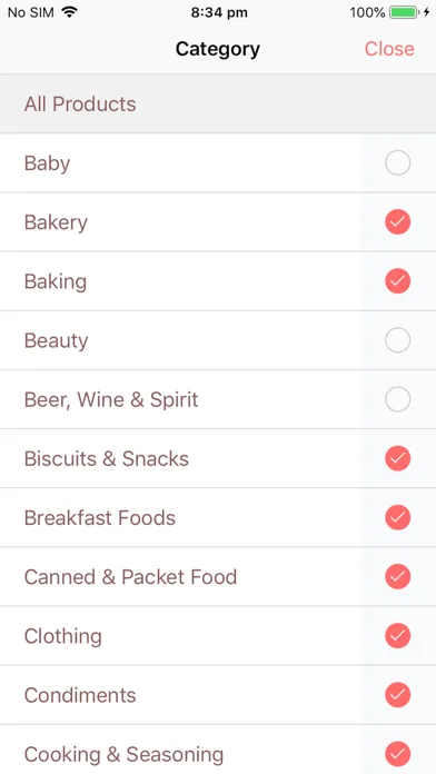 Capturas de tela do Price Off - Groceries Discount