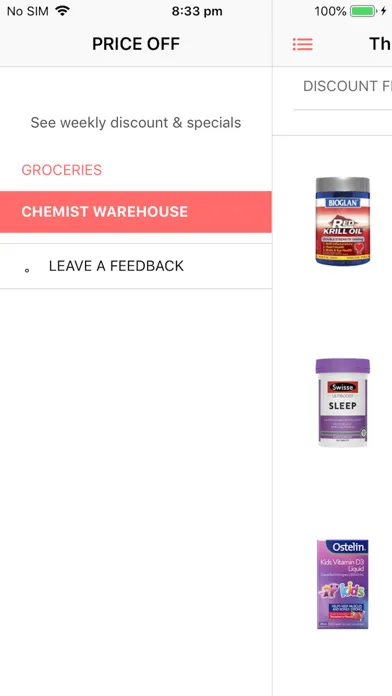 Capturas de tela do Price Off - Groceries Discount