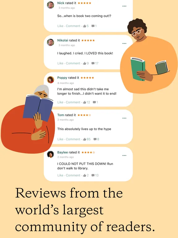 Goodreads: Book Reviews iPad  Screenshots