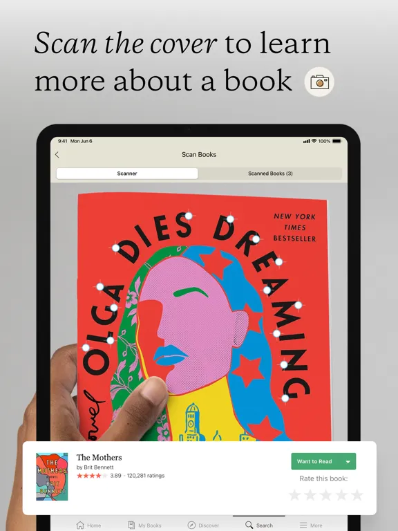 Goodreads: Book Reviews iPad  Screenshots