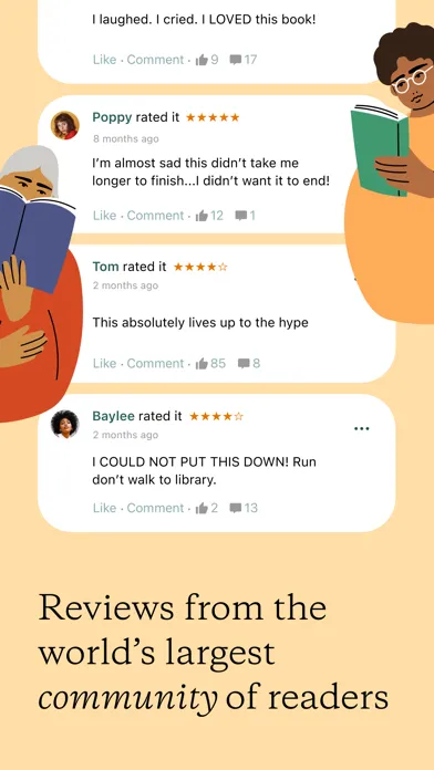 Goodreads: Book Reviews Screenshots
