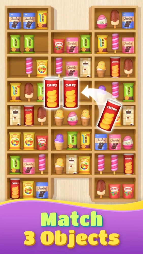 تصاویر Goods Triple Match: Sorting 3D