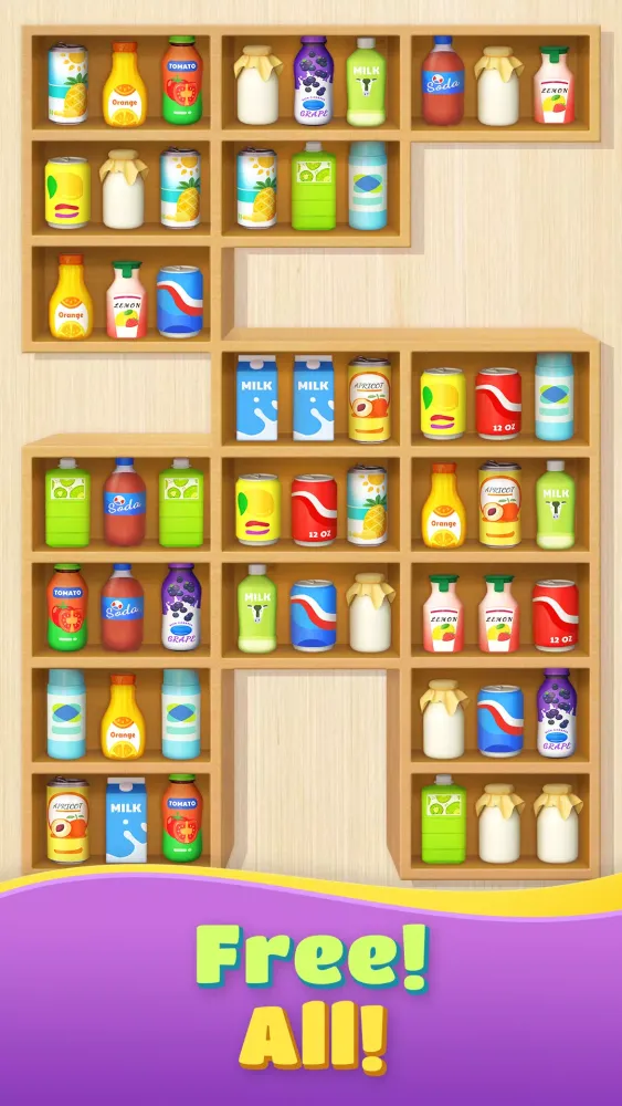 تصاویر Goods Triple Match: Sorting 3D