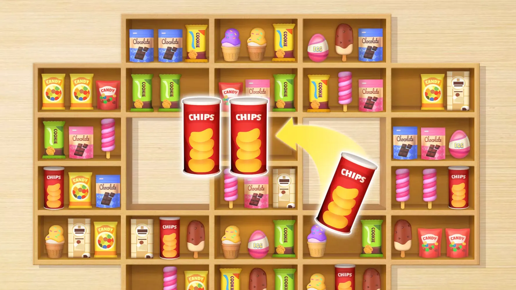 تصاویر Goods Triple Match: Sorting 3D