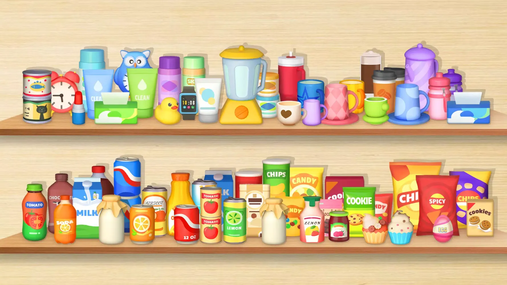 تصاویر Goods Triple Match: Sorting 3D