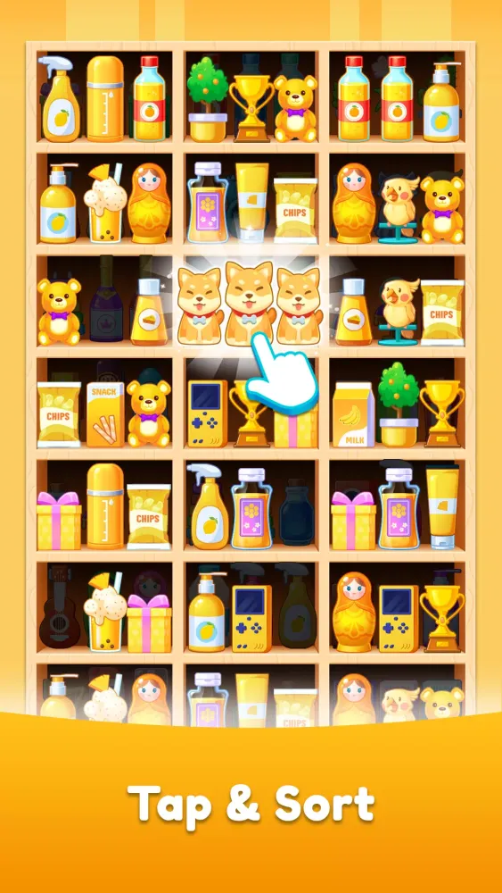 Shelf Sort Screenshots