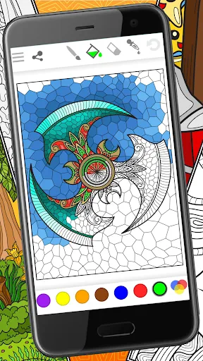 Colorish coloring book应用截图