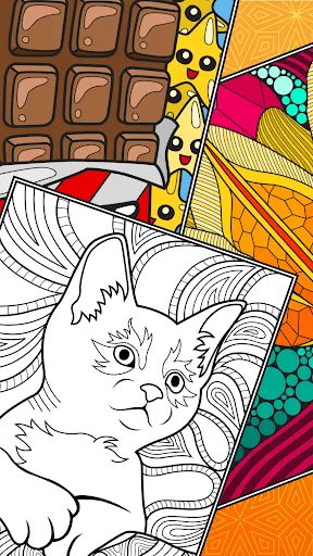 Colorish coloring book应用截图