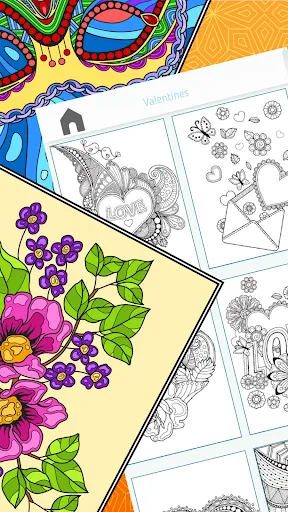 Colorish coloring book应用截图