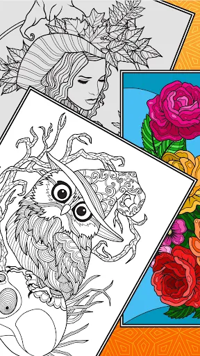 Colorish coloring book应用截图