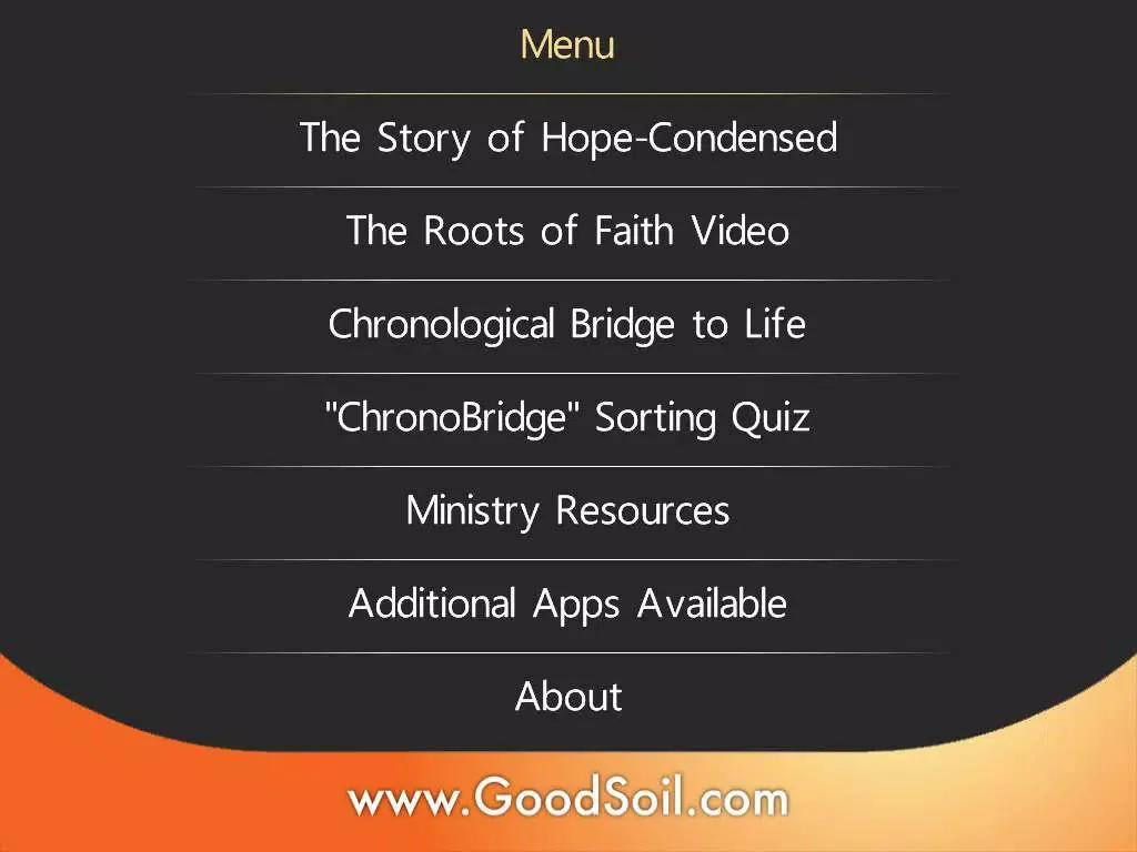 The Story of Hope Condensed iPad  স্ক্রিনশট