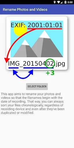 Rename Photos and Videos Screenshots