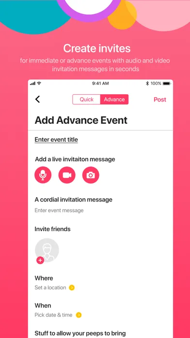 Zrzuty ekranu The goodtime App