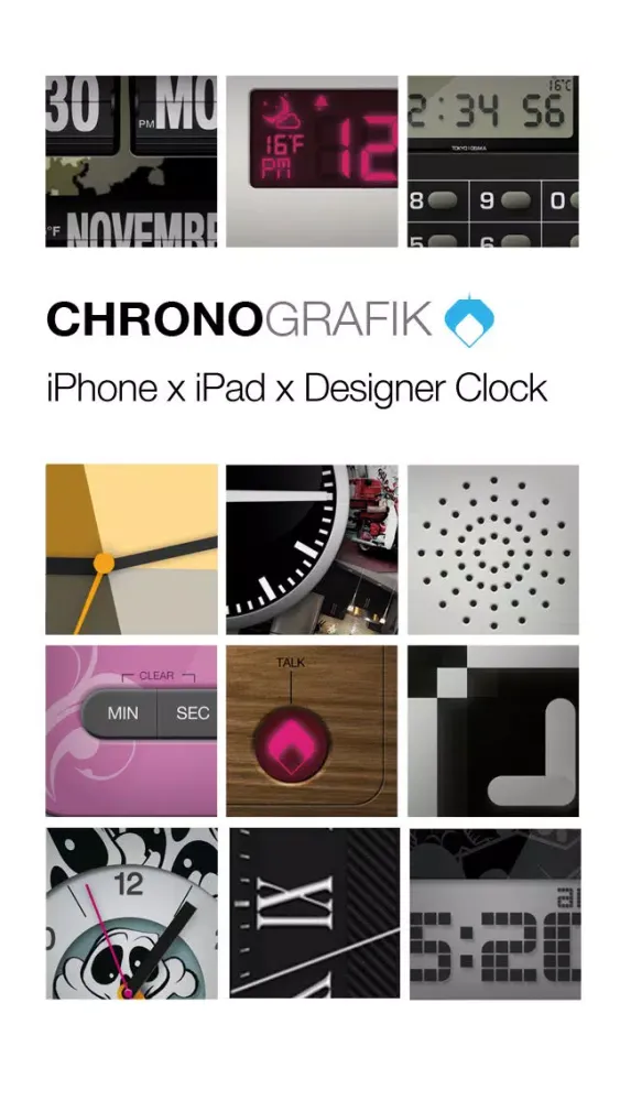 ChronoGrafik-Alarm Clock + Shake to Snooze স্ক্রিনশট