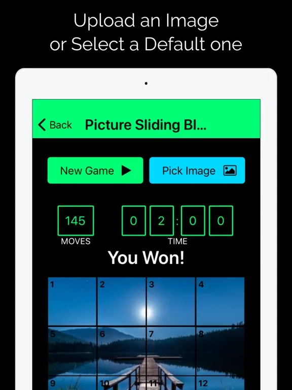 Picture Sliding Block Puzzle iPad  Ekran Görüntüleri