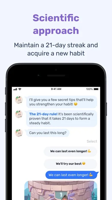 Habro: build good habits スクリーンショット