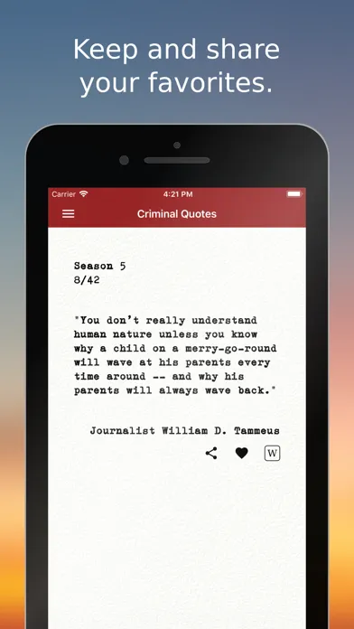Criminal Quotes سکرین شاٹس