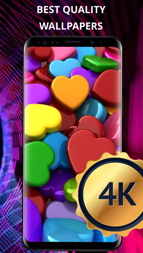 Capturas de pantalla de Love wallpapers 4K
