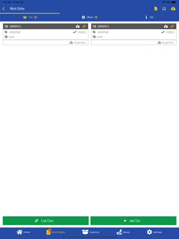 GTRACS Cloud iPad  スクリーンショット