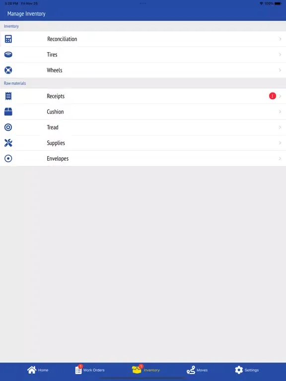 GTRACS Cloud iPad  スクリーンショット