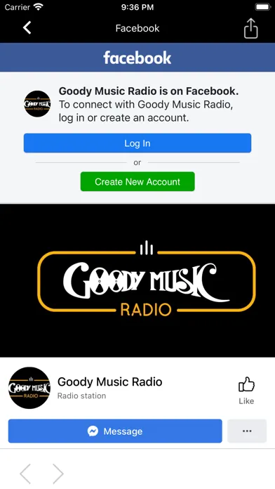 Capturas de pantalla de Goody Music Radio