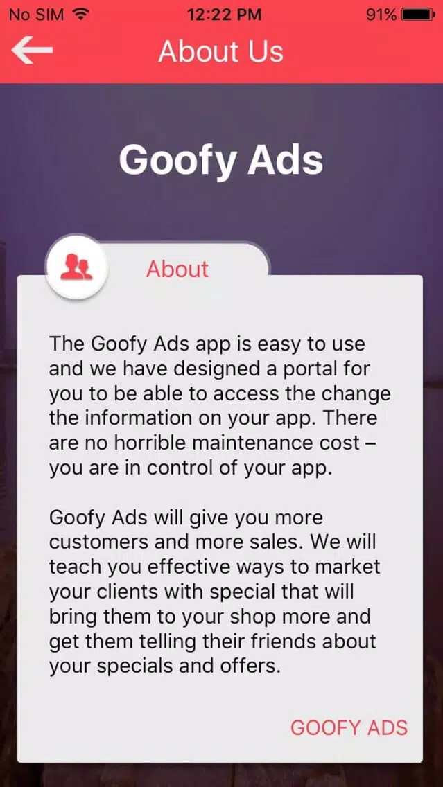 Capturas de pantalla de Goofy Ads