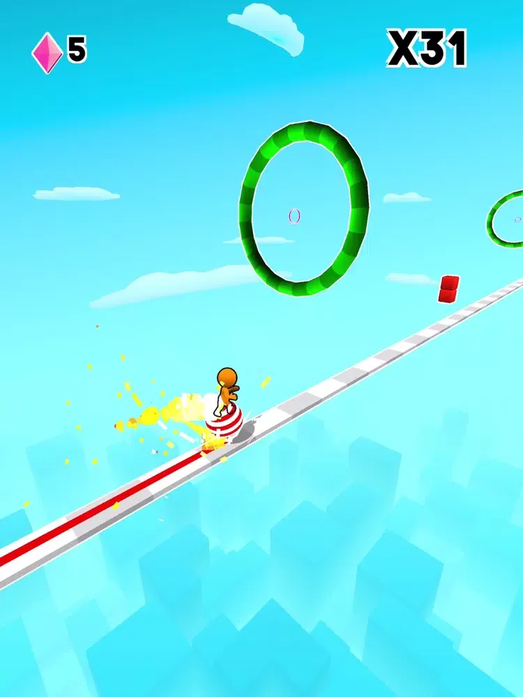 Sky Bounce! iPad  स्क्रीनशॉट