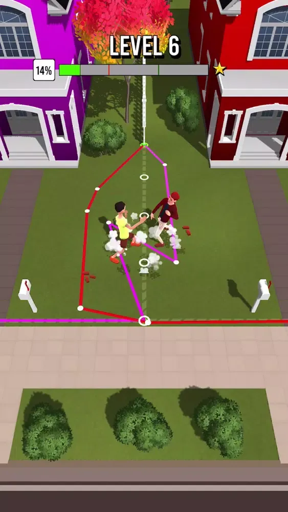 Tangkapan skrin Land Feud