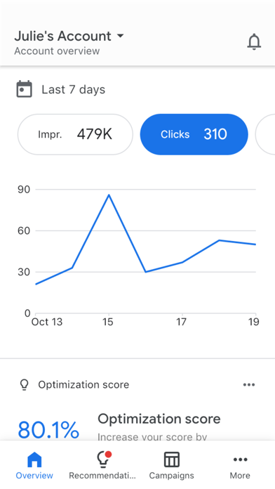Google Ads Screenshots