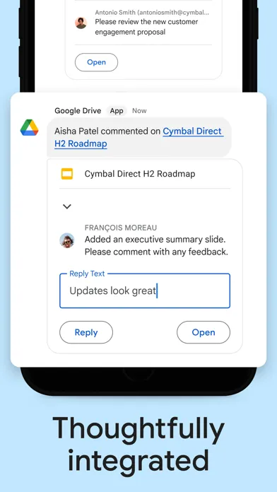 Google Chat Screenshots