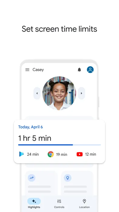 Google Family Link应用截图