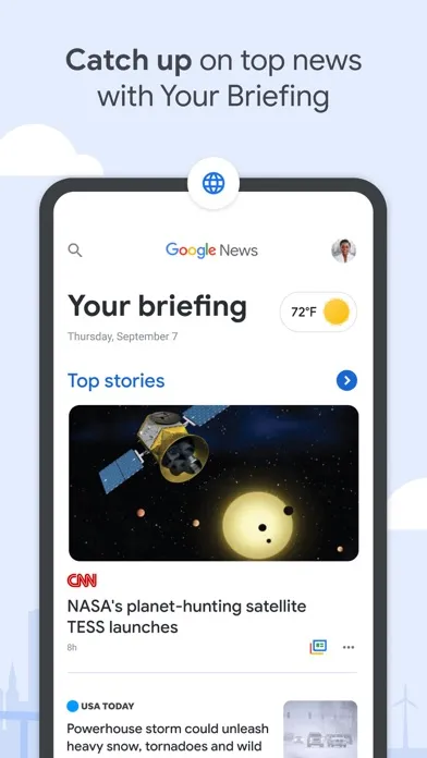 Google News Screenshots