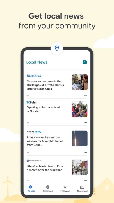 Google News Screenshots
