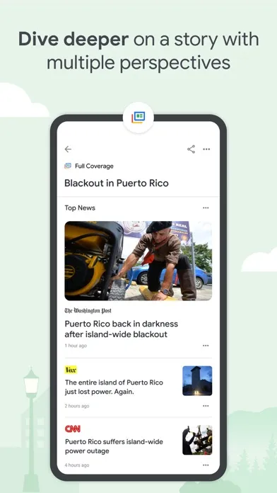 Google News Screenshots