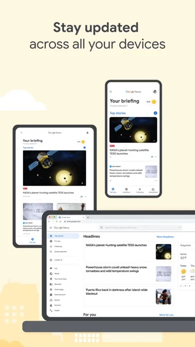 Google News Screenshots