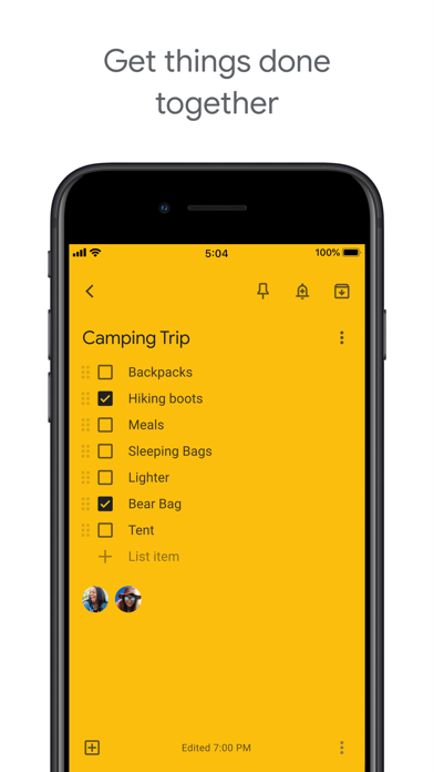 Google Keep - Notes and lists Screenshots