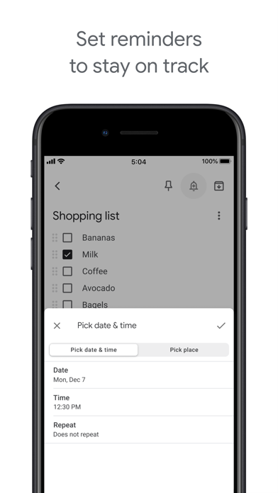 Google Keep - Notes and lists Screenshots