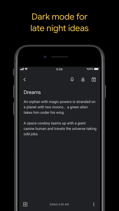 Google Keep - Notes and lists Screenshots