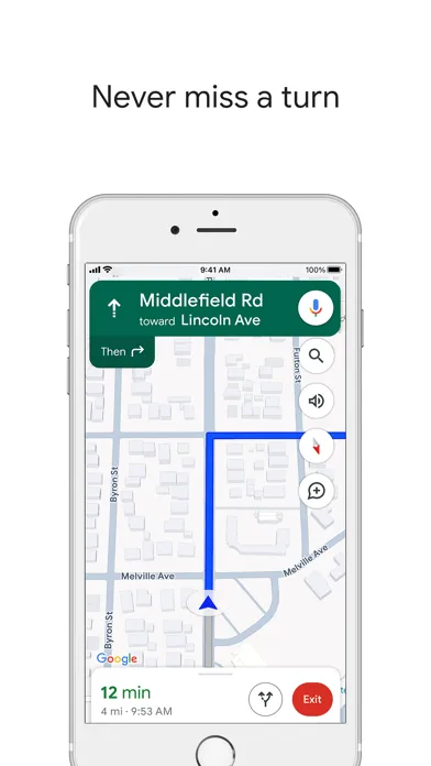 Google Maps应用截图