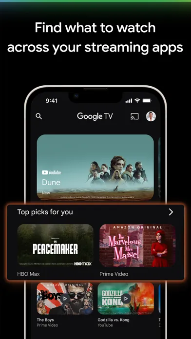 Google TV: Watch Movies & TV应用截图