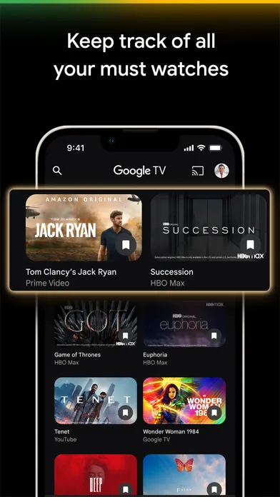 Google TV: Watch Movies & TV应用截图