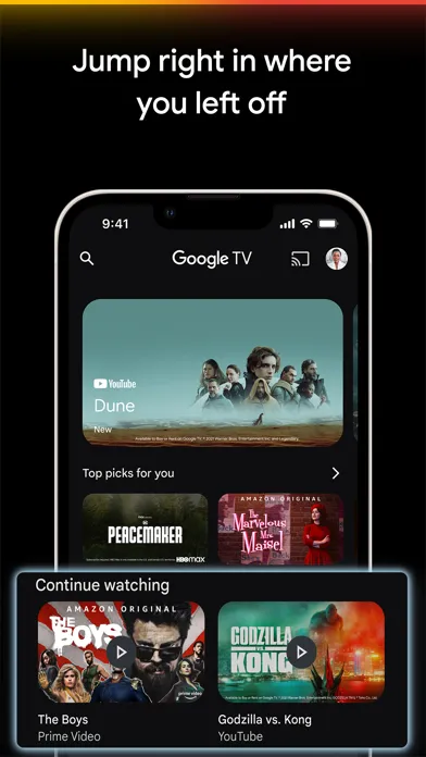 Google TV: Watch Movies & TV应用截图