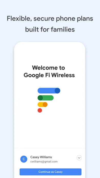 Google Fi Wireless應用截圖
