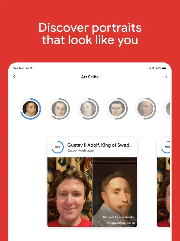 Google Arts & Culture iPad  Ekran Görüntüleri