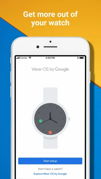 Ảnh chụp màn hình của Wear OS by Google