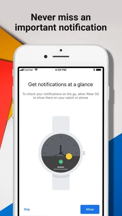 Ảnh chụp màn hình của Wear OS by Google