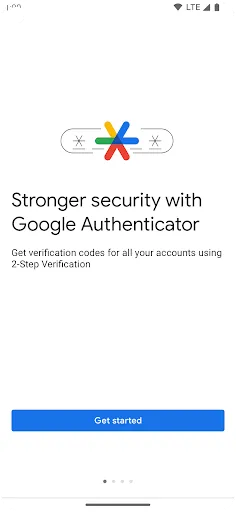 Google Authenticator应用截图