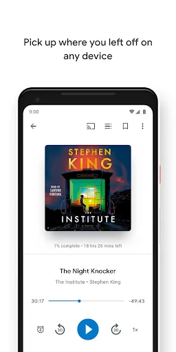 Google Play Books & Audiobooks应用截图